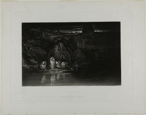詩篇 CXXXVII、「聖書の挿絵」より 作： John Martin