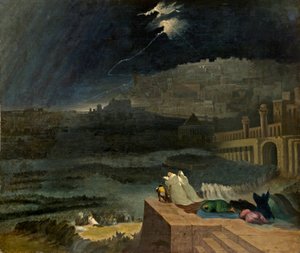 ニネベの悔い改め、1840年頃 作： John Martin