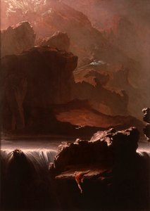 忘却の水を求めてサダック 作： John Martin