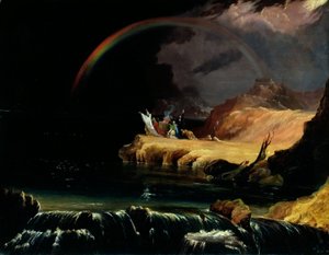 契約、1843年頃（キャンバスに油彩）