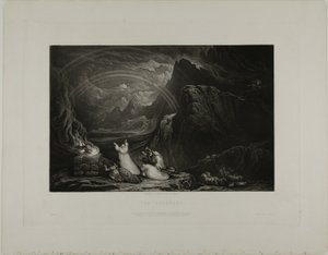 聖約、聖書の挿絵より 作： John Martin