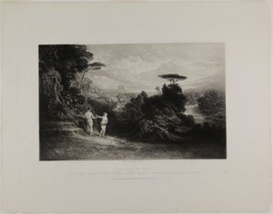 人間の堕落、聖書の挿絵より 作： John Martin