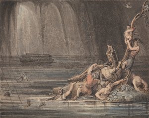 水の上昇 作： John Martin