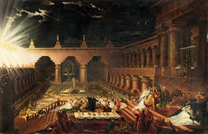 不明な画像 作： John Martin
