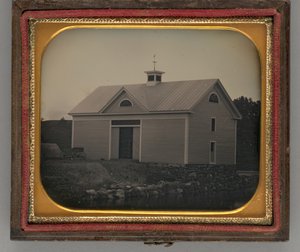 無題の納屋」1851年 作： John McElroy
