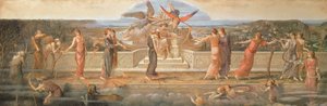 不明な画像 作： John Melhuish Strudwick