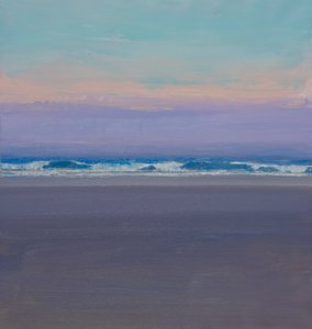 夕方の波 作： John Miller