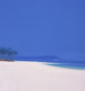 ホワイトフィッシングボート、2002 作： John Miller