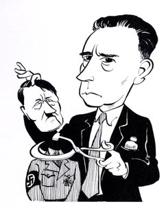 ジョン・ハートフィールド、アドルフ・ヒトラーとの風刺画