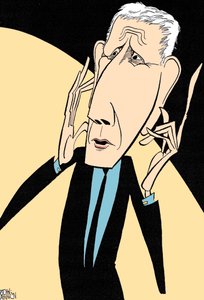 ジョナサン・ミラー、風刺画：ジョン・ミニオン