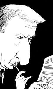 リチャード・ロドニー・ベネット、風刺画：ジョン・ミニョン