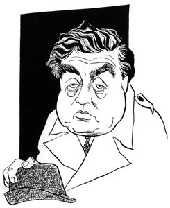 トニー・ハンコック、風刺画：ジョン・ミニオン