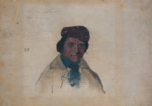 ジムショー、デラウェア州、1837年 作： John Mix Stanley