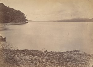 熱帯の風景、ダリエン港-南を向いて、1871年。 作： John Moran