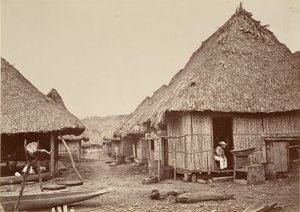 熱帯の風景、通り、チピガナ、1871年。