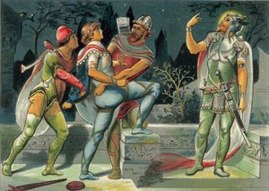 ハムレットと彼の父の幽霊 作： John Moyr Smith