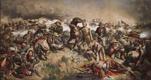 リトルビッグホーンの戦い、パブ。 作： John Mulvany