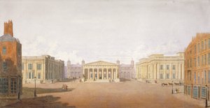 トラファルガー広場、ウェストミンスター、ロンドン、1828年