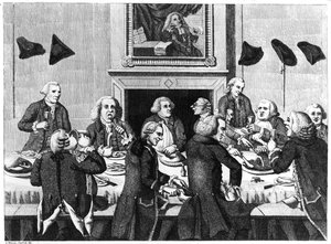 テイスティング、1782（彫刻） 作： John Nixon