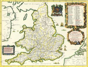 ブリタニアアトラス、1675年 作： John Ogilby
