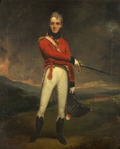 Lieutenant John Burge（油彩・キャンバス