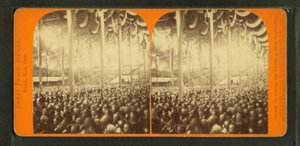 世界の平和ジュビリー、またはボストンコロシアム、1872 作： John P. Soule