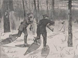 冬のアディロンダックでの鹿のストーキング毎週土曜日、Vol。 II、新シリーズ...、1871 年 1 月 21 日。