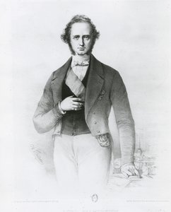 ヘンリージョン寺院（1784-1865）の肖像パーマストン卿、コレットの彫刻 作： John Partridge