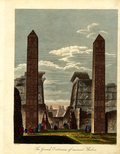 古代テーベの大玄関