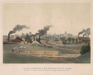 Lazell, Perkins & Co.、ブリッジウォーター、マサチューセッツ州。 作： John Perry Newell
