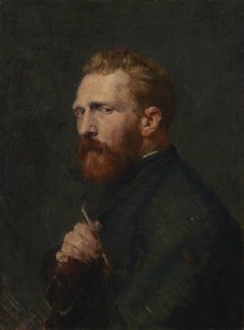 ヴィンセント・ヴァン・ゴッホの肖像 作： John Peter Russell