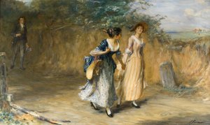 その時、世界は非常にうまくいきました 作： John Pettie