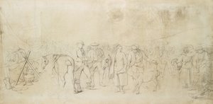 スコッチフェア、1847年頃（鉛筆） 作： John Phillip
