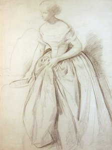 クイーンヴィックの結婚式のブライズメイドのスケッチ 作： John Phillip