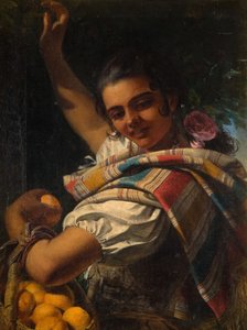 1854年の「オレンジ・ガール」。