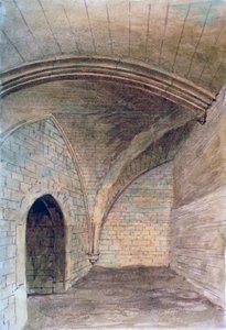 セント マイケルズ クリプト、アルドゲート、ロンドン、1876 年 作： John Phillipps Emslie