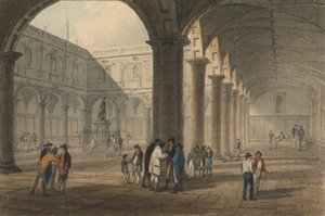 ロイヤル エクスチェンジの四角形 作： John Preston Neale