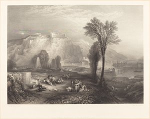 エーレンブライトシュタイン 作： John Pye after Joseph Mallord William Turner