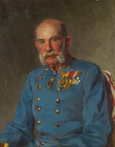 オーストリア陸軍元帥の制服を着た皇帝フランツ・ヨーゼフ1世 作： John Quincy Adams