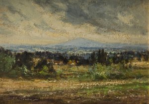 サリーの一場面、1930 年。 作： John Rabone Harvey