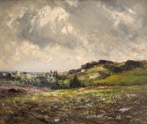Windswept Hills, 1880-1930」です。 作： John Rabone Harvey