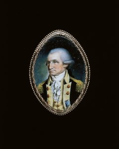 ジョージワシントンの肖像、1789年 作： John Ramage