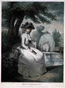 リタイヤ、ウィリアム・ウォード（1766-1826）の刻印、画家による出版物 作： John Raphael (after) Smith
