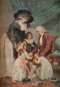 祖父の訪問、1788年、1916年 作： John Raphael Smith