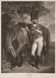 ジョージ、プリンスオブウェールズ、1792年。 作： John Raphael Smith