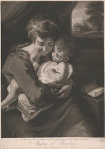 マドンナと子 作： John Raphael Smith
