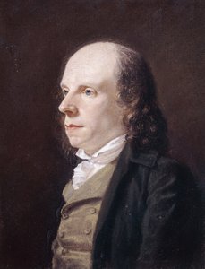 ジョン・フラックスマンの肖像、RA、1795 作： John Raphael Smith