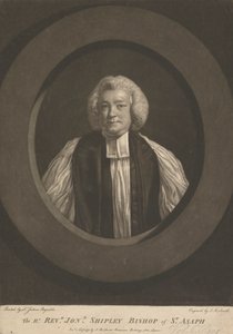 Pastori Jonathan Shipley, St. Asafin piispa 作： John Raphael Smith