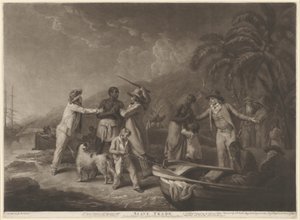 奴隷貿易、1791年 作： John Raphael Smith