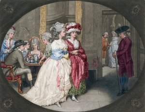カーライルハウスの遊歩道、1781
